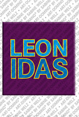 MAGNET-STORIES LEONIDAS - Magnet mit dem Vornamen LEONIDAS