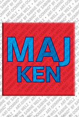 MAGNET-STORIES MAJKEN - Magnet mit dem Vornamen MAJKEN