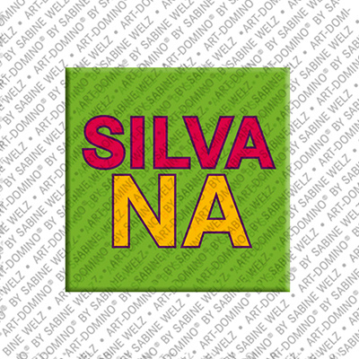 MAGNET-STORIES SILVANA - Magnet mit dem Vornamen SILVANA