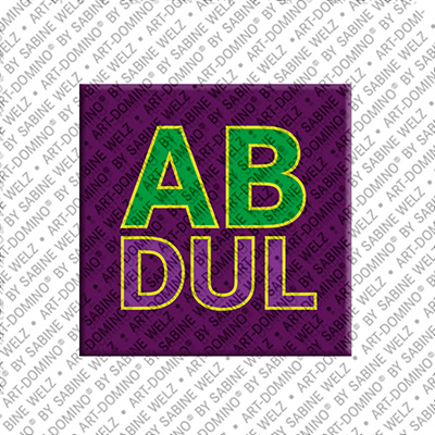 MAGNET-STORIES ABDUL - Aimant avec le nom  ABDUL