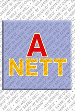 MAGNET-STORIES ANETT - Aimant avec le nom  ANETT