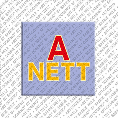 MAGNET-STORIES ANETT - Magnet with the name ANETT