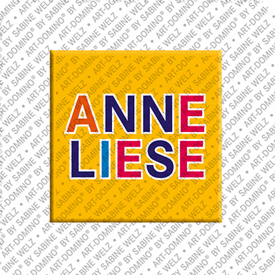 MAGNET-STORIES ANNELIESE - Magnet mit dem Vornamen ANNELIESE