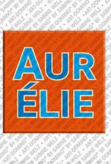 MAGNET-STORIES AURÉLIE - Aimant avec le nom  AURÉLIE