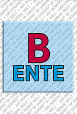 MAGNET-STORIES BENTE - Magnet mit dem Vornamen BENTE