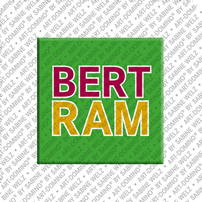 MAGNET-STORIES BERTRAM - Magnet mit dem Vornamen BERTRAM