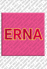 MAGNET-STORIES ERNA - Magnet with the name ERNA