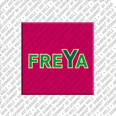 MAGNET-STORIES FREYA - Magnet with the name FREYA