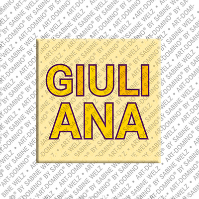 MAGNET-STORIES GIULIANA - Magnet with the name GIULIANA