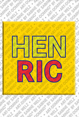 MAGNET-STORIES HENRIC - Aimant avec le nom  HENRIC