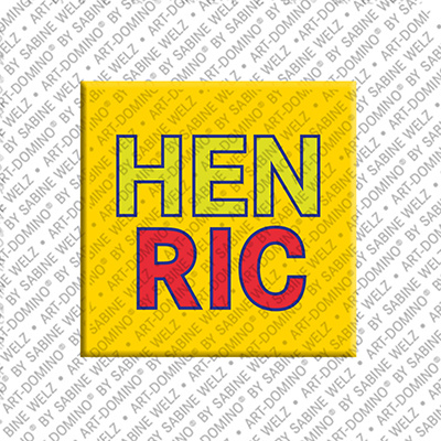 MAGNET-STORIES HENRIC - Aimant avec le nom  HENRIC