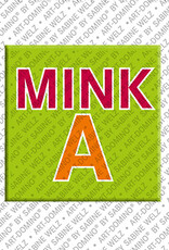 MAGNET-STORIES MINKA - Magnet mit dem Vornamen MINKA