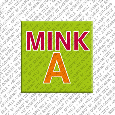 MAGNET-STORIES MINKA - Aimant avec le nom  MINKA