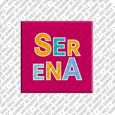 MAGNET-STORIES SERENA - Aimant avec le nom  SERENA