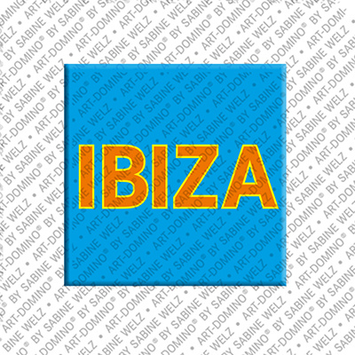 ART-DOMINO® BY SABINE WELZ Ibiza - Schriftzug