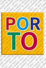 ART-DOMINO® BY SABINE WELZ Porto - Schriftzug