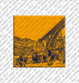 ART-DOMINO® BY SABINE WELZ Aimant - Portugal - Porto - 06