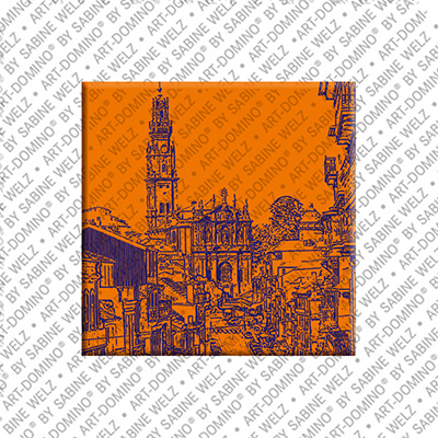 MAGNET-STORIES Porto - View of Torre + Igreria Clerigos
