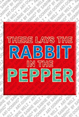 MAGNET-STORIES THERE LAYS THE RABBIT IN THE PEPPER - Magnet THERE LAYS THE RABBIT IN THE PEPPER