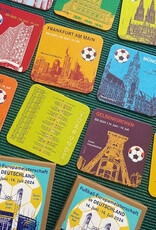 ART-DOMINO® BY SABINE WELZ Beer mat set - EM 2024