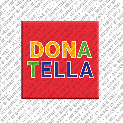 MAGNET-STORIES DONATELLA - Magnet with the name DONATELLA