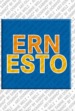 MAGNET-STORIES ERNESTO - Magnet with the name ERNESTO
