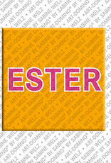 MAGNET-STORIES ESTER - Magnet with the name ESTER