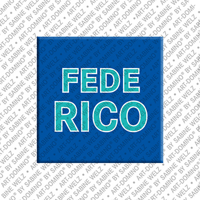 MAGNET-STORIES FEDERICO - Magnet with the name FEDERICO