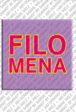 MAGNET-STORIES FILOMENA - Magnet mit dem Vornamen FILOMENA