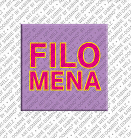 ART-DOMINO® BY SABINE WELZ Magnet - FILOMENA