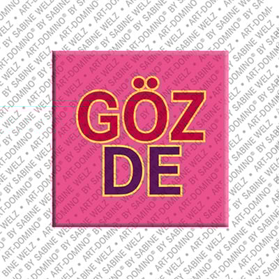 MAGNET-STORIES GÖZDE - Aimant avec le nom  GÖZDE