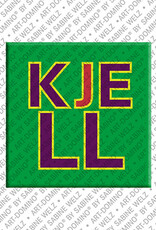 MAGNET-STORIES KJELL - Magnet mit dem Vornamen KJELL