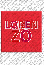 MAGNET-STORIES LORENZO - Magnet with the name LORENZO
