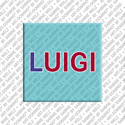 MAGNET-STORIES LUIGI - Aimant avec le nom  LUIGI