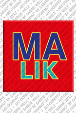 MAGNET-STORIES MALIK - Magnet mit dem Vornamen MALIK