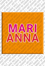 MAGNET-STORIES MARIANNA - Magnet mit dem Vornamen MARIANNA
