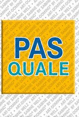 MAGNET-STORIES PASQUALE - Magnet mit dem Vornamen PASQUALE