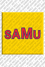 MAGNET-STORIES SAMU - Aimant avec le nom  SAMU