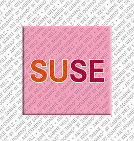 ART-DOMINO® BY SABINE WELZ Magnet - SUSE