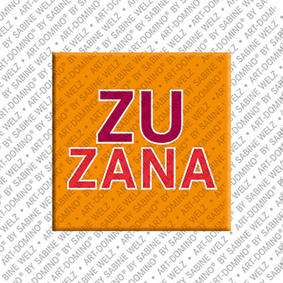 MAGNET-STORIES ZUZANA - Magnet mit dem Vornamen ZUZANA