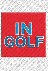 ART-DOMINO® BY SABINE WELZ INGOLF - Magnet with the name INGOLF