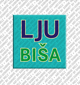 ART-DOMINO® BY SABINE WELZ Aimant - LJUBISA