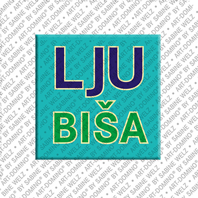 MAGNET-STORIES LJUBISA - Magnet mit dem Vornamen LJUBISA