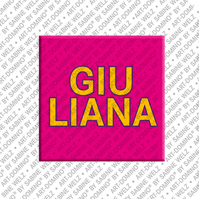 MAGNET-STORIES Giuliana – Magnet with the name Giuliana