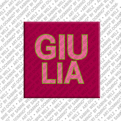 MAGNET-STORIES GIULIA - Aimant avec le nom GIULIA