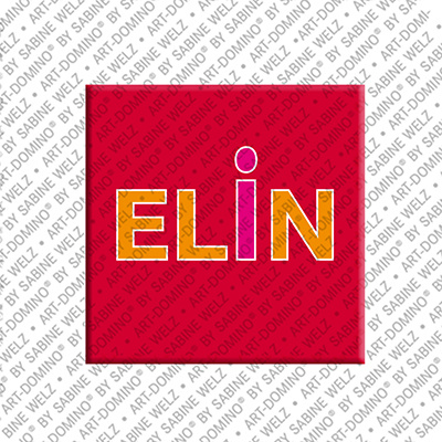 MAGNET-STORIES ELIN - Magnet with the name ELIN