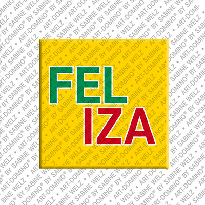 MAGNET-STORIES FELIZA - Magnet with the name FELIZA