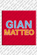 MAGNET-STORIES GIANMATTEO - Magnet mit dem Vornamen GIANMATTEO
