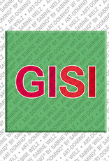 MAGNET-STORIES GISI - Magnet with the name GISI
