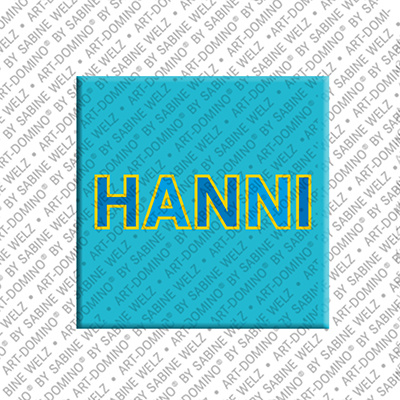 MAGNET-STORIES HANNI - Aimant avec le nom  HANNI